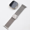 36g Lightweight Titanium Milanese Loop Band with Airplane Seatbelt Buckle