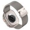 36g Lightweight Titanium Milanese Loop Band with Airplane Seatbelt Buckle